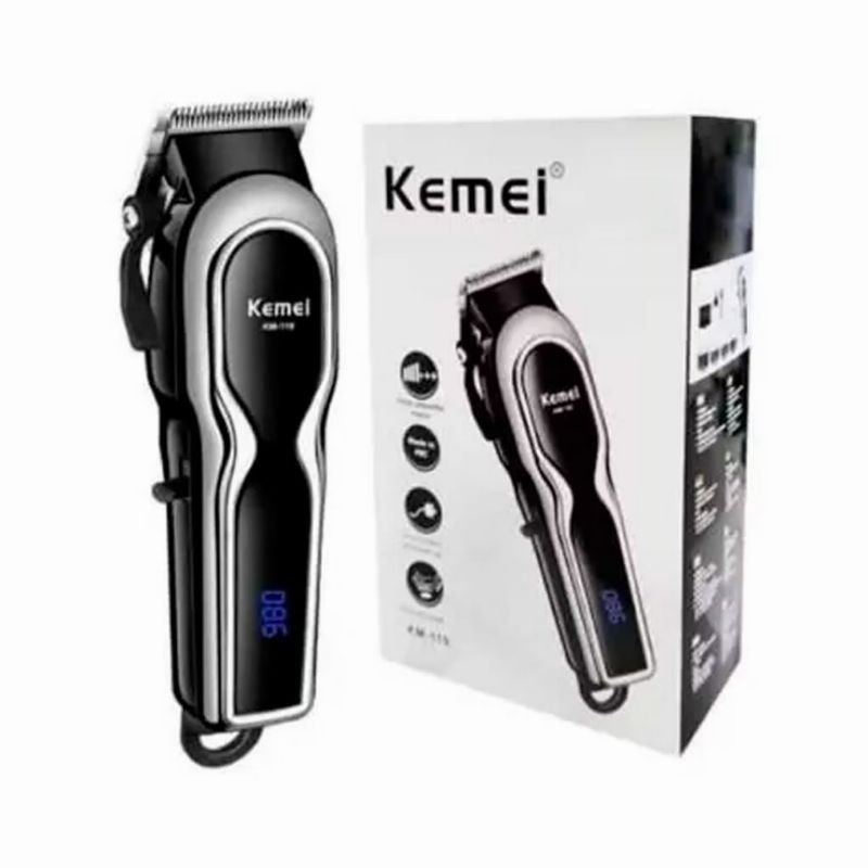 Maquina de Cortar Cabelo Kemei_ KM-119